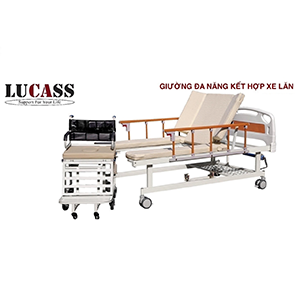Giường Bệnh Nhân Tách Làm Xe Lăn GB-C243