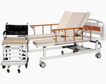 Giường Bệnh Nhân Tách Làm Xe Lăn GB-C243