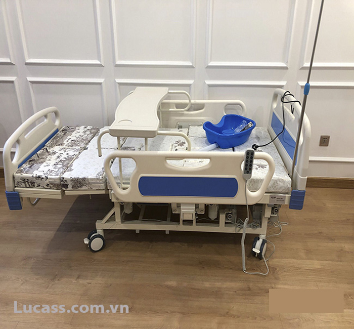 Bàn ăn và cây truyền dịch đi kèm giường Lucass GB-4E