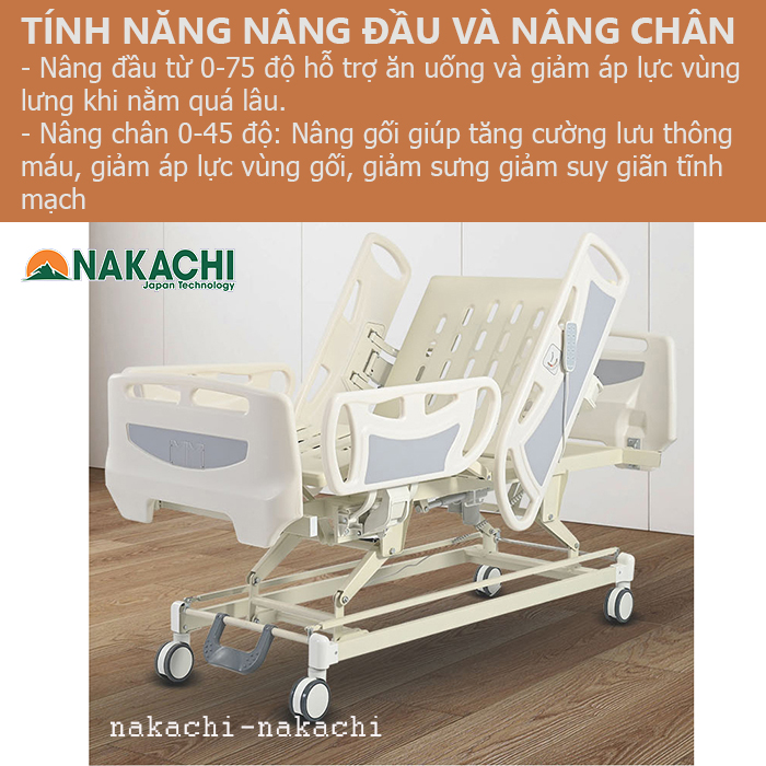 Chức năng dốc người toàn thân Trendelenburg