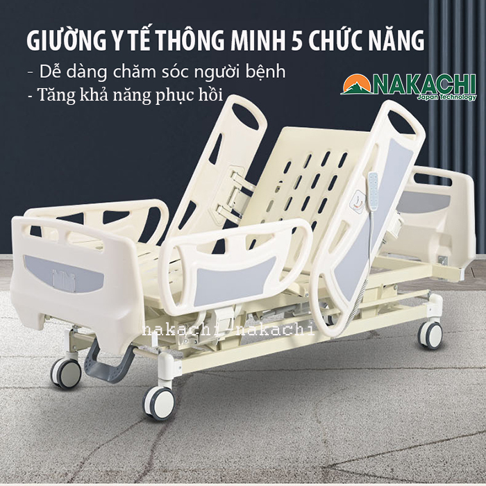 Chức năng nâng hạ chiều cao giường